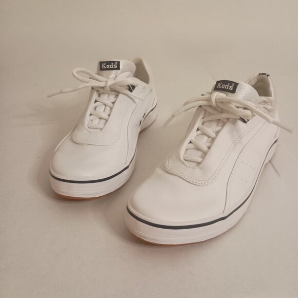Keds Women’s White Leather Minimalist Classic Comfort Sneakers Size 6.5 EUC - Picture 14 of 14